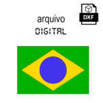 Vetor bandeira Brasil