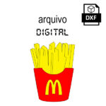 Vetor batata Mcdonalds