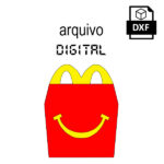 Vetor caixa Mcdonalds