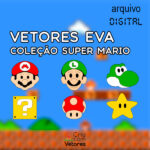 Vetor coleçao Super Mario (6 vetores)