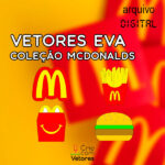 Vetor coleçao Mcdonalds (4 vetores)